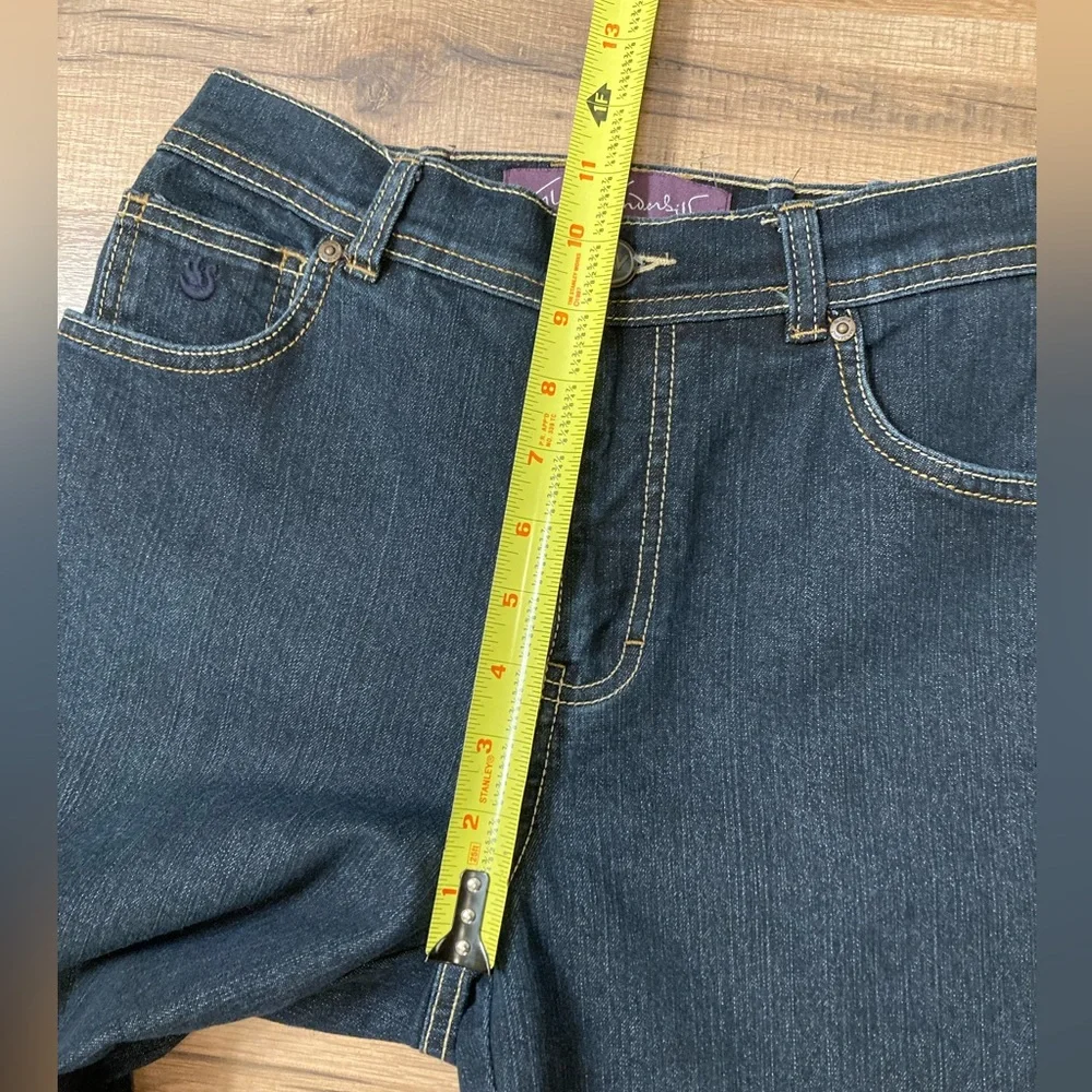 Gloria Vanderbilt | Women’s Amanda High Waist Straight Leg Jeans - Picture 10 of 12